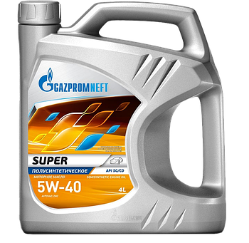 Моторное масло Gazpromneft Super 5W-40, 4л