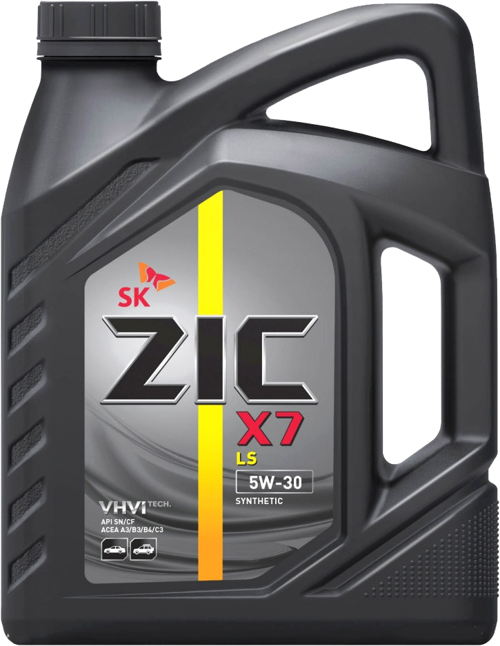 Моторное масло ZIC X7 LS 5W-30, 6л