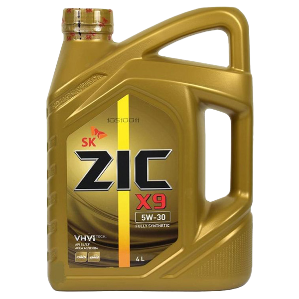Моторное масло ZIC X9 5W-30, 4л