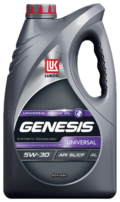 Моторное масло Лукойл Genesis Universal 5W30, 4л
