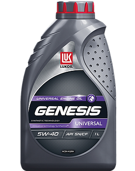 Моторное масло Лукойл Genesis Universal 5W40, 1л