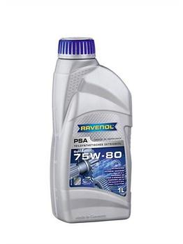 Редукторное масло Ravenol Getriebeoel PSA SAE 75W-80, 1л