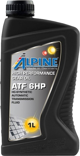 Трансмиссионное масло ALPINE ATF 6HP, 1л