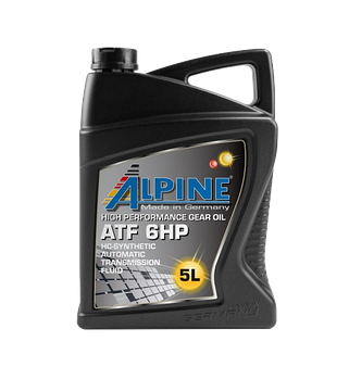 Трансмиссионное масло ALPINE ATF 6HP, 5л