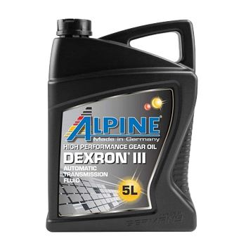 Трансмиссионное масло ALPINE ATF Dexron III, 5л