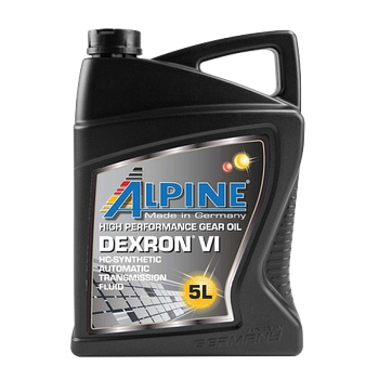 Трансмиссионное масло ALPINE ATF Dexron VI, 5л