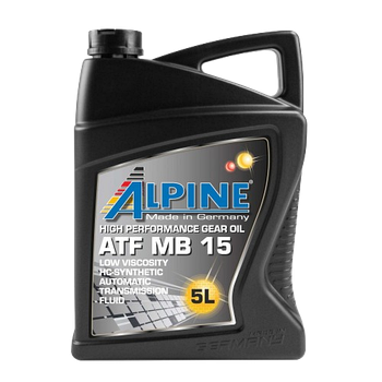 Трансмиссионное масло ALPINE ATF MB 15, 5л