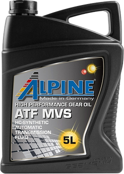 Трансмиссионное масло ALPINE ATF MVS, 5л