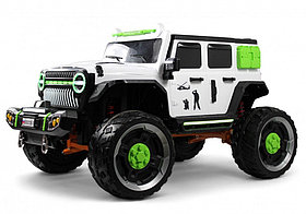 Детский электромобиль RiverToys М003БХ (белый) Полноприводный