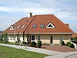 Плоская "голландская" черепица Nelskamp NIBRA F 10 Ü (красный ангоб), фото 4