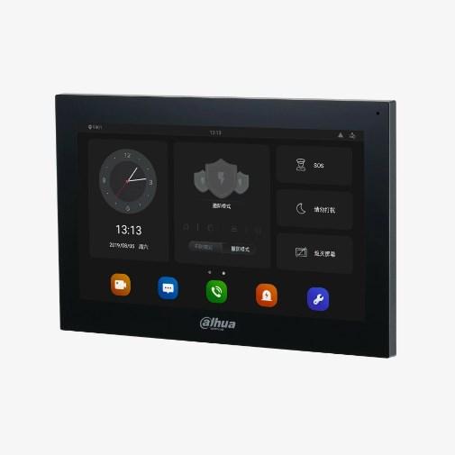 Видеодомофон Dahua DHI-VTH5321GB-W (черный)