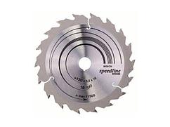 Диск пильный 130х16 мм 18 зуб. по дереву SPEEDLINE WOOD BOSCH (переменный зуб)