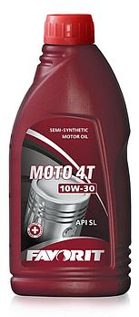 Масло Favorit Moto 4T SAE 10W-30 API SL 1л