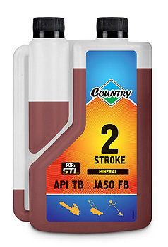 МАСЛО ДВУХТАКТНОЕ МИНЕРАЛЬНОЕ ТВ 1Л ДОЗАТОРНАЯ (FOR STL) COUNTRY ST-507 (КРАСНОЕ)