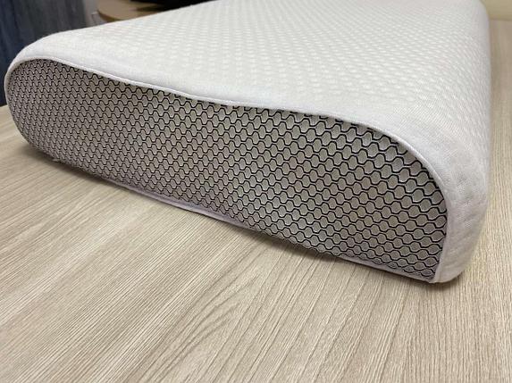 Подушка анатомическая HEALTH 4 56х36х8/10 см ортопедическая, фото 2