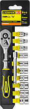 STAYER RSS 12S, 12 предм., (1/4″), набор торцовых головок и бит-головок (27754-H12)
