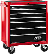 STAYER 688 х 458 х 885 мм, инструментальная тележка с 7 ящиками (38907-7)