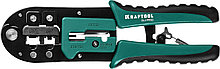 KRAFTOOL RJ-Pro, (RJ45, RJ11,RJ12), универсальный кримпер (22698)