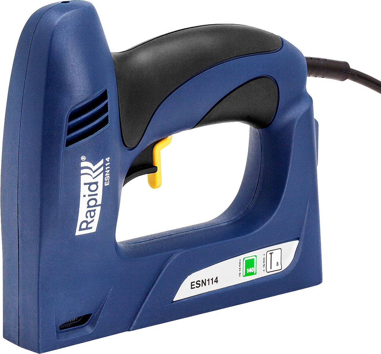 RAPID R:El.Staple Gun ESN114, тип 140 и гвоздей 300, 2-в-1, нейлер-степлер (гвозде/скобозабиватель)