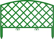 GRINDA Плетень, 24 х 320 см, зеленый, 7 секций, декоративный забор (422207-G)