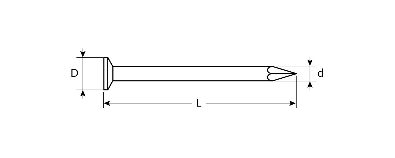 ЗУБР ГОСТ 4028-63, 16 x 1.2 мм, 5 кг, строительные гвозди (305010-12-016)