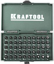 KRAFTOOL X-Drive, 50 шт, набор кованых торсионных бит (26065-H50)