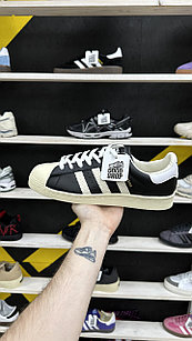 Кроссовки Adidas Superstar 82 Black Beige