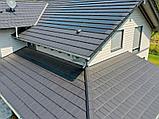 Плоская черепица Nelskamp NIBRA G 10 PRO (старинный цвет, ангобированный (базальт)), фото 2