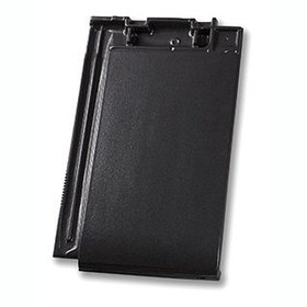 Плоская черепица Nelskamp NIBRA G 10 PRO (старинный черный ангоб)