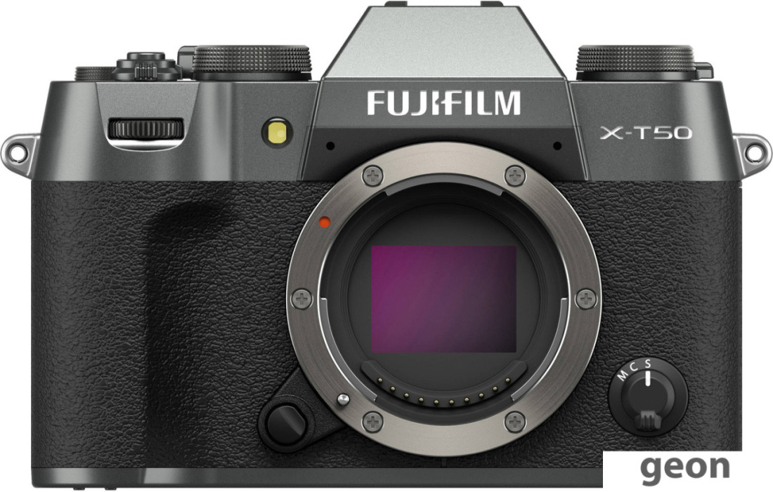 Беззеркальный фотоаппарат Fujifilm X-T50 Body (серый)