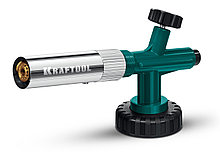 KRAFTOOL KG-1000 цельнометаллическая с пьезоподжигом, газовая горелка на баллон (55514)