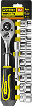 STAYER RSS 12L, 12 предм., (1/2″), набор торцовых головок (27750-H12)