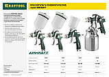 KRAFTOOL AirKraft, HVLP, 1.4мм, пневматический краскопульт с нижним бачком (06520-1.4), фото 8