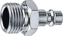 ЗУБР 1/2″M - рапид штуцер, переходник, Профессионал (64915-1/2)