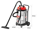 ЗУБР М4, 60 л, 1400 Вт, строительный пылесос (ПУ-60-1400 М4), фото 2