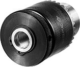 ЗУБР 2-13 мм, 1/2″, ударный ключевой патрон с фиксатором для дрели, Профессионал (29082-13-1/2), фото 3