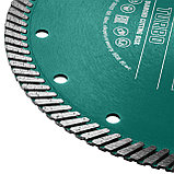 KRAFTOOL Turbo, 230 мм, (22.2 мм, 10 х 2.8 мм), сегментированный алмазный диск (36682-230), фото 4