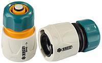 RACO ORIGINAL, 1/2 + 1/2 с автостопом, из ABS пластика, быстросъемный соединитель, для шланга, набор