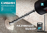 СИБИН 16 х 310 мм, SDS-plus бур (29312-310-16), фото 5