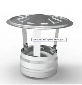 Зонт из нержавеющей стали круглый Гефест Сталь