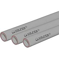 Труба ПП Valfex SDR 6 PN20 ф20х3,4 мм серый стекловолокно