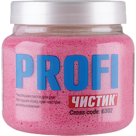 Средство для очистки рук Чистик PROFI  (банка 470 мл)