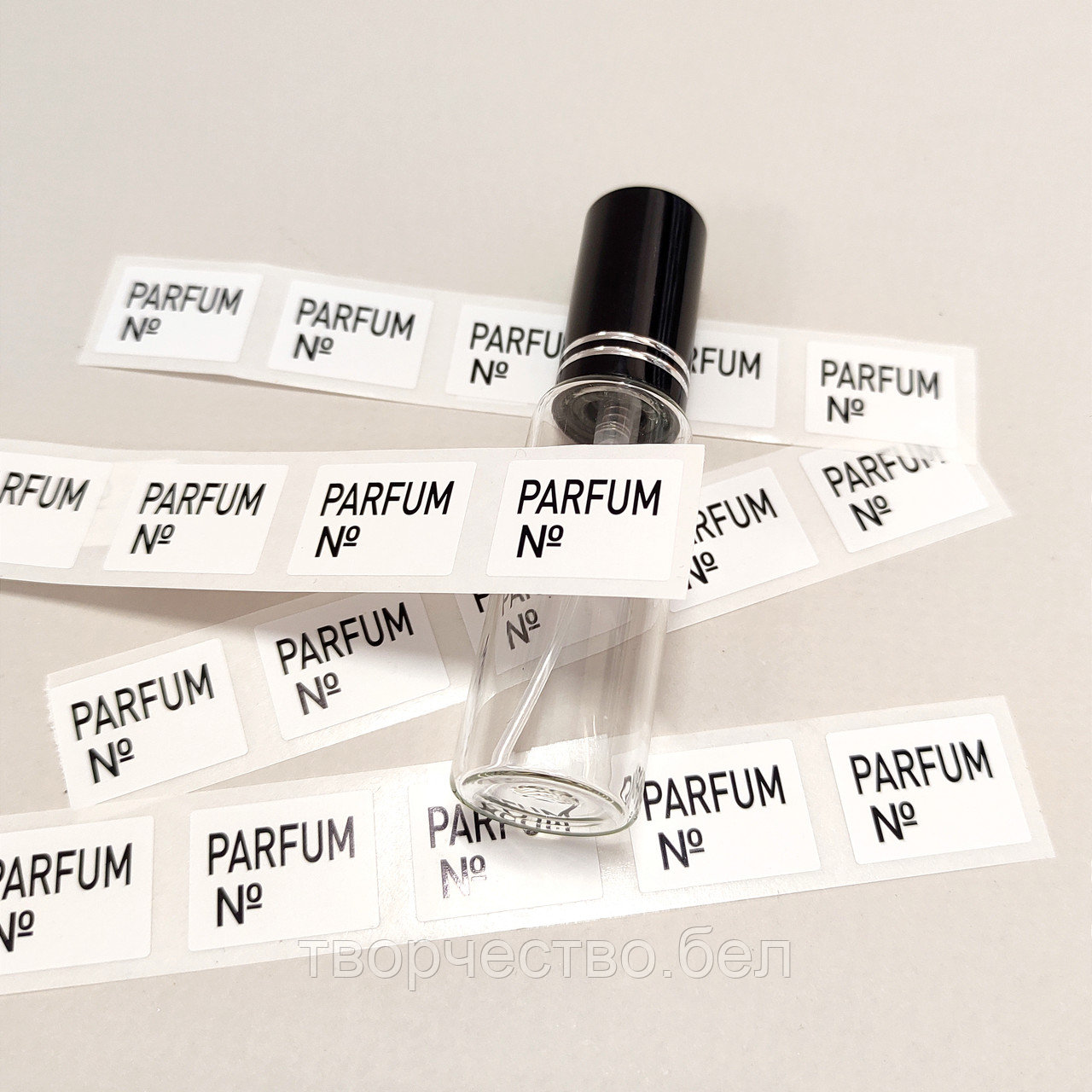 Наклейка Perfume № для флаконов, атомайзеров, 5 шт