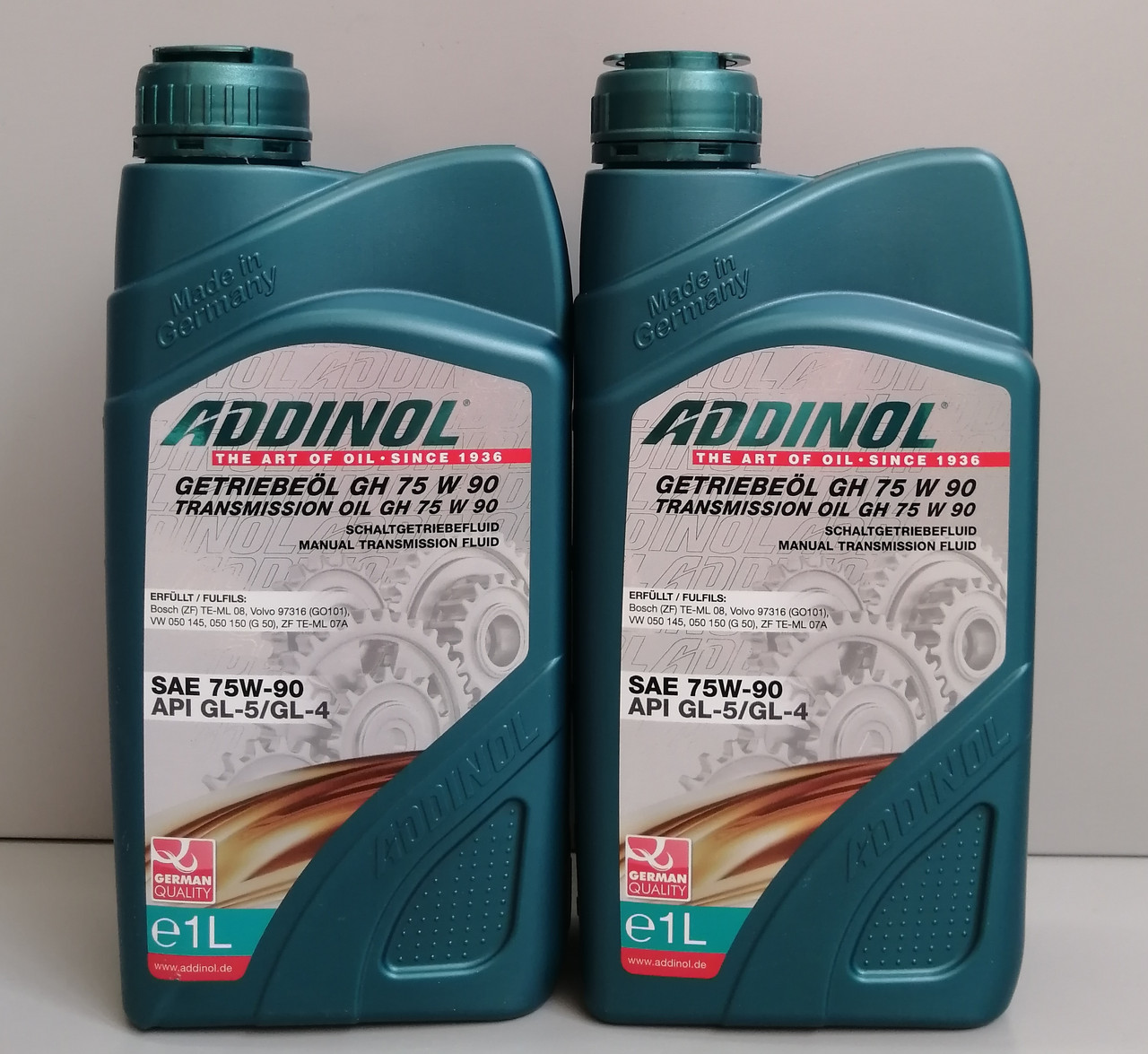 75W90 GH ADDINOL Трансмиссионное масло API GL-5/GL-4, 1л