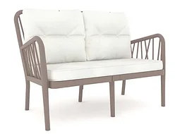 Диван двухместный уличный Gala Sofa, капучино