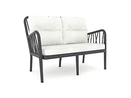 Диван двухместный уличный Gala Sofa, антрацит