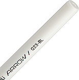 Ручка шариковая DELI ARROW, синяя, 0,7 мм, бело-голубой корпус, пластик, фото 6