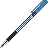 Ручка шариковая DELI ARROW Pro, синяя, 0,7 мм, с рифленым резиновым грипом, пластик, фото 4