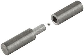 Петля гаражная с шаром 32х140мм