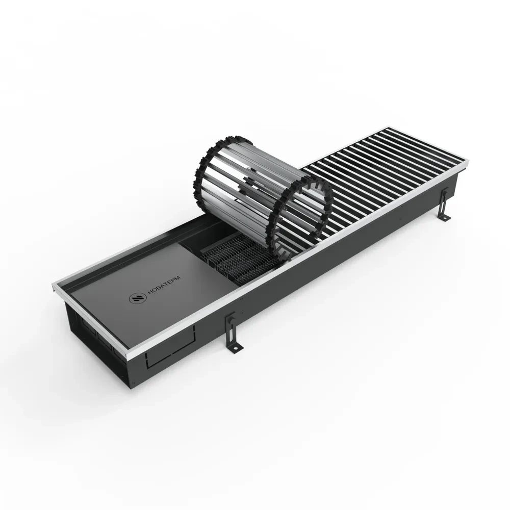 Внутрипольный конвектор НОВАТЕРМ НТ-В-075/25/400